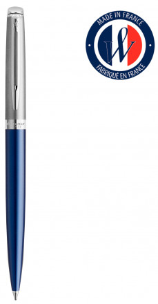 Ручка шариковая Waterman Hemisphere (2146619) Matte SS Blue CT M синие чернила подар.кор.