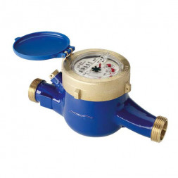 Домовой счетчик воды MTK-N, 40°C, DN 15, Qn 1,5, L 165 mm, без присоед.