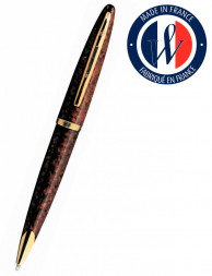 Ручка шариковая Waterman Carene 21104 (S0700940) Amber GT M синие чернила подар.кор.