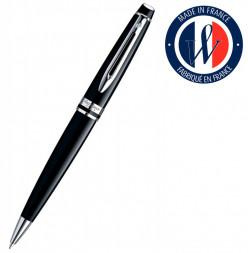 Ручка шариковая Waterman Expert 3 (S0951800) Black CT M синие чернила подар.кор.