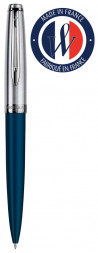 Ручка шариковая Waterman Embleme (2100403) Blue CT M синие чернила подар.кор.