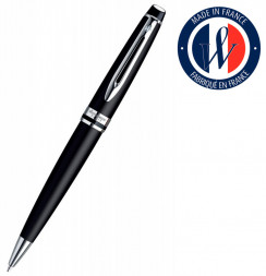 Ручка шариковая Waterman Expert 3 (S0951900) Muted Black CT M синие чернила подар.кор.