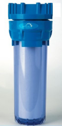 Гейзер 10&quot; SL 1/2&quot; Корпус прозрачный фильтра для воды без ниппелей, 50532
