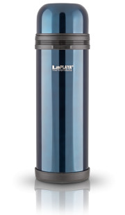 Термос стальной LaPlaya Traditional 1,8L blue)  универсальное горло, 560048