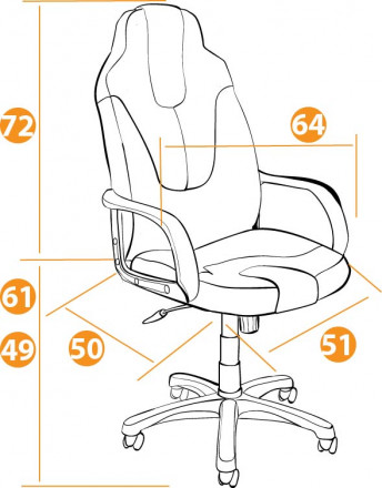 TetChair Нео1 кресло компьютерное