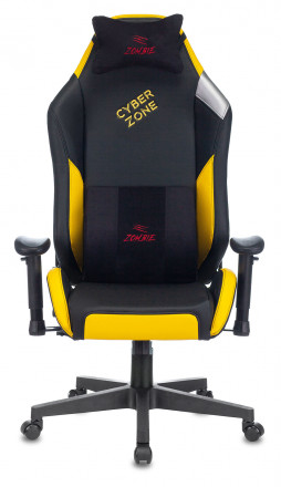 Кресло игровое Zombie HERO PRO искусственная кожа с подголов. крестовина пластик