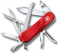 Нож перочинный Victorinox Evolution 18 2.4913.E 85мм 15 функций красный