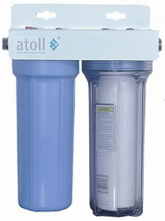 atoll I-21SC-ps STD Магистральный фильтр с механическим и полифосфатным картриджами