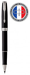 Ручка роллер Parker Sonnet Core T529 (1931523) Matte Black CT F черные чернила подар.кор.