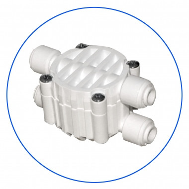 Aquafilter S-3000W JG четырёхвыводной клапан 1/4&quot;