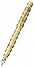 Ручка перьевая Parker Premier DeLuxe F562 (S0887930) Chiselling GT F перо золото 18K с родиевым покрытием подар.кор.