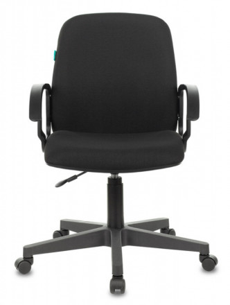 Кресло CH-808-LOW черный 3С11 низк.спин. крестовина пластик