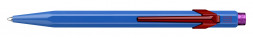 Ручка шариковая Carandache Office 849 Claim your style 2 (849.534) Cobalt blue M синие чернила подар.кор.