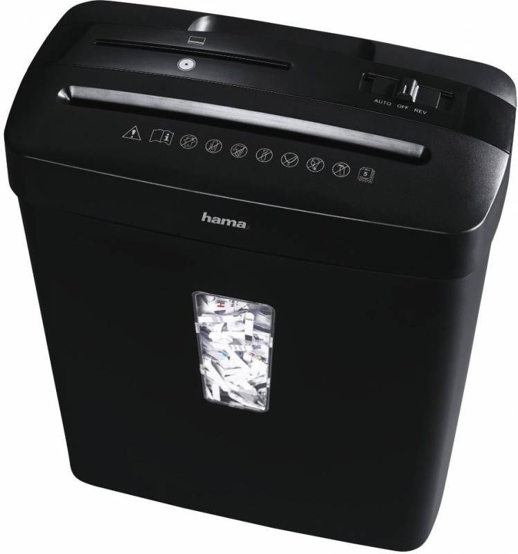 Купить Шредер Hama Basic X7CDA H-50196 (секр.P-3)/фрагменты/7лист ...