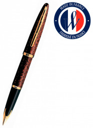 Ручка перьевая Waterman Carene 11104 (S0700860) Amber GT F перо золото 18K подар.кор.