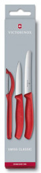 Набор ножей кухон. Victorinox 6.7111.31 красный карт.коробка