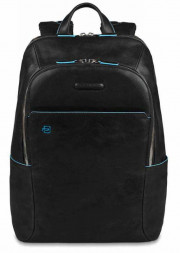 Рюкзак унисекс Piquadro Blue Square CA3214B2/N черный натур.кожа