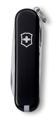 Victorinox Нож-брелок CLASSIC 58 мм. черный  0.6223.3