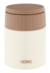Термос Thermos JBQ-400-MLK 0.4л. белый/коричневый (924674)