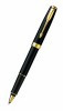 Ручка роллер Parker Sonnet T530 (S0808720) LaqBlack GT M черные чернила подар.кор.