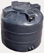 Aquatech Бак для воды ATV-200 (черный) с поплавком, арт. 0-16-1601           
