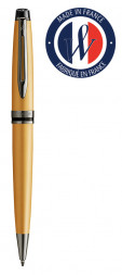 Ручка шариковая Waterman Expert DeLuxe (2119260) Metallic Gold RT M синие чернила подар.кор.