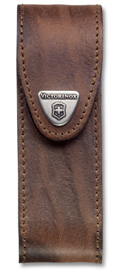 Чехол Victorinox 4.0548 кожаный для ножей 111мм 4-6 уровней коричневый