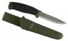 Нож Mora Companion (11827) стальной разделочный лезв.103мм прямая заточка темно-зеленый/черный