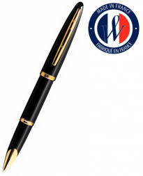 Ручка роллер Waterman Carene (S0700360) Black GT F черные чернила подар.кор.