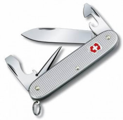 Нож перочинный Victorinox Pioneer 0.8201.26B1 серебристый 8 функций блистер алюминий