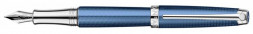 Ручка перьевая Carandache Leman (4799.158) Grand Blue SP F перо золото 18K с родиевым покрытием подар.кор.