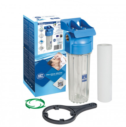 Aquafilter FHPR-HP1 Корпус 10&quot; повышенной прочности  с ключом и рамкой