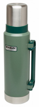 Термос Stanley Legendary Classic (10-01289-036) 1.9л. темно-зеленый/серебристый