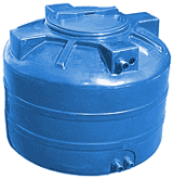 Aquatech Бак для воды ATV 200 (синий) с поплавком, арт. 0-16-2001           