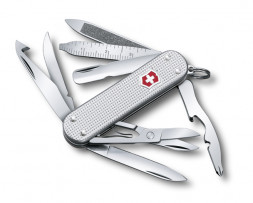 Нож перочинный Victorinox MiniChamp 0.6381.26 58мм алюминиевая рукоять серебристый