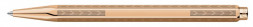 Ручка шариковая Carandache Ecridor Chevron Dore Rose CL40 (898.407) M черные чернила подар.кор.