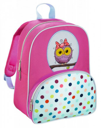 Рюкзак детский Hama SWEET OWL розовый/голубой