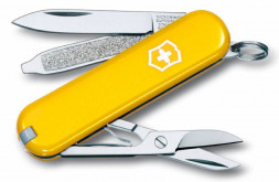 Victorinox Нож-брелок CLASSIC 58 мм. желтый  0.6223.8