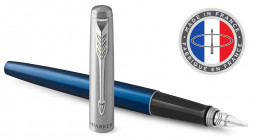 Ручка перьевая Parker Jotter Core F63 (2030950) Royal Blue CT M перо сталь нержавеющая подар.кор.
