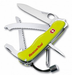 Victorinox Нож для спецслужб с фиксатором лезвия RESCUE KNIFE (с петлей на лезвии)  0.8623.MWN