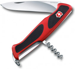 Нож перочинный Victorinox RangerGrip 52 0.9523.C 130мм 5 функций красно-чёрный