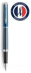 Ручка роллер Waterman Hemisphere (2118239) Sea Blue F черные чернила подар.кор.