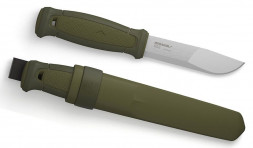 Нож Mora Kansbol (12634) стальной разделочный лезв.109мм прямая заточка хаки
