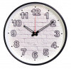 Часы настенные аналоговые Бюрократ WallC-R71P D29см черный