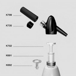 Трубка для сифона для газирования воды/содовой KAYSER (K691)