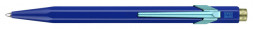 Ручка шариковая Carandache Office 849 Claim your style (849.545) синий ультрамарин матовый M синие чернила подар.кор.