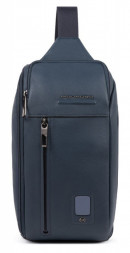 Рюкзак унисекс Piquadro Akron CA5107AO/BLU синий натур.кожа