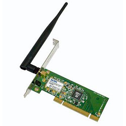 Беспроводной сетевой адаптер ZyXEL G-302 EE, PCI, 802.11g с двойной защитой соединения WPA2 и антенной 5 дБи