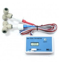 TDS Monitor DM-1, онлайн монитор эффективности очистки воды в двух точках