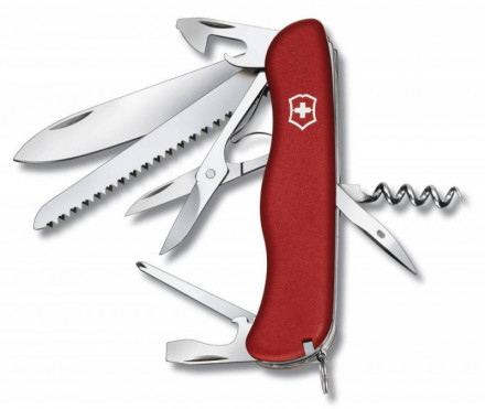 Victorinox Солдатский нож с фиксатором лезвия OUTRIDER красный  0.9023